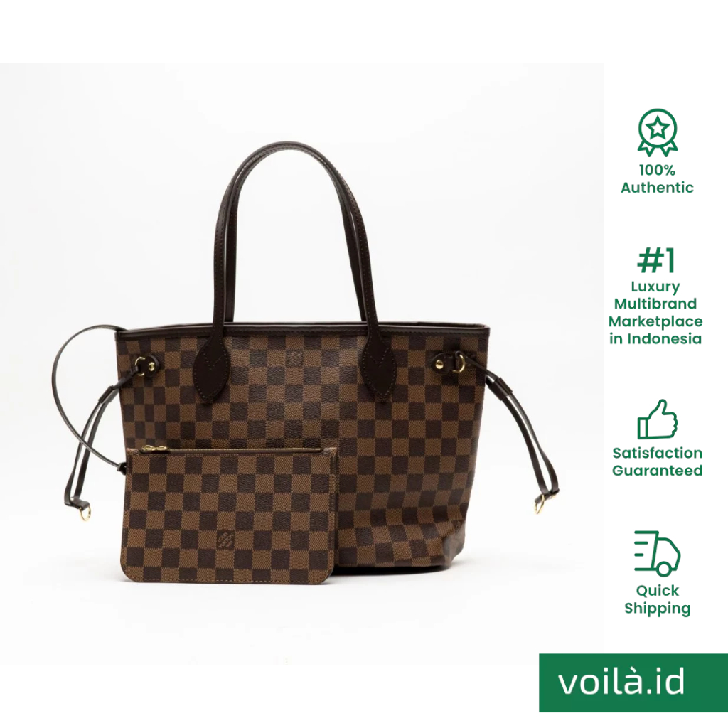 Neverfull PM Damier Ebene