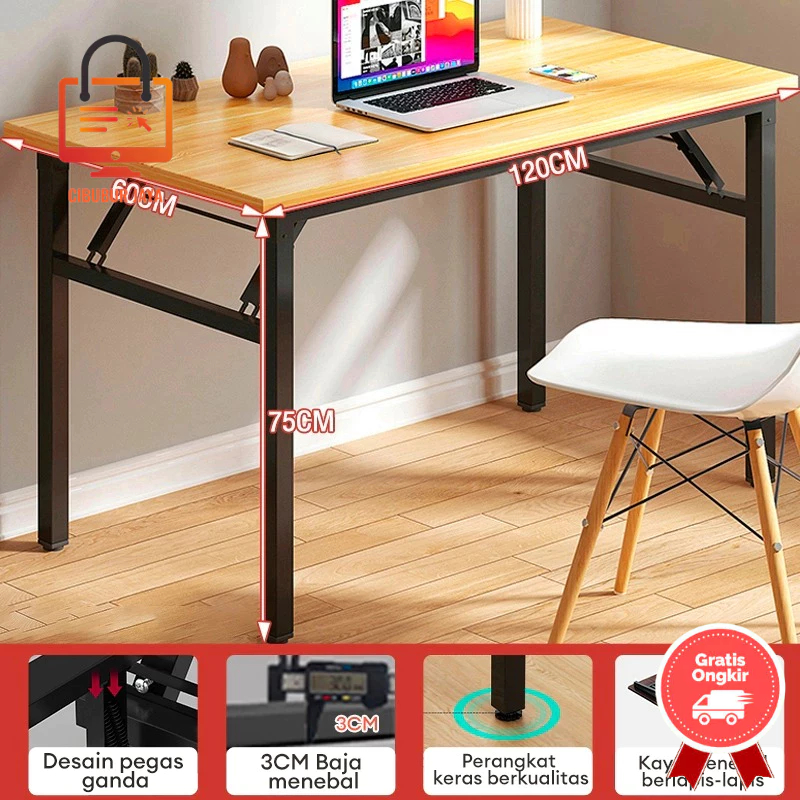 CIBUBUR JAYA GRATIS ONGKIR BALI BEST SELLER TERBARU MEJA LIPAT MEJA MAKAN LIPAT PORTABLE MEJA LUAR R