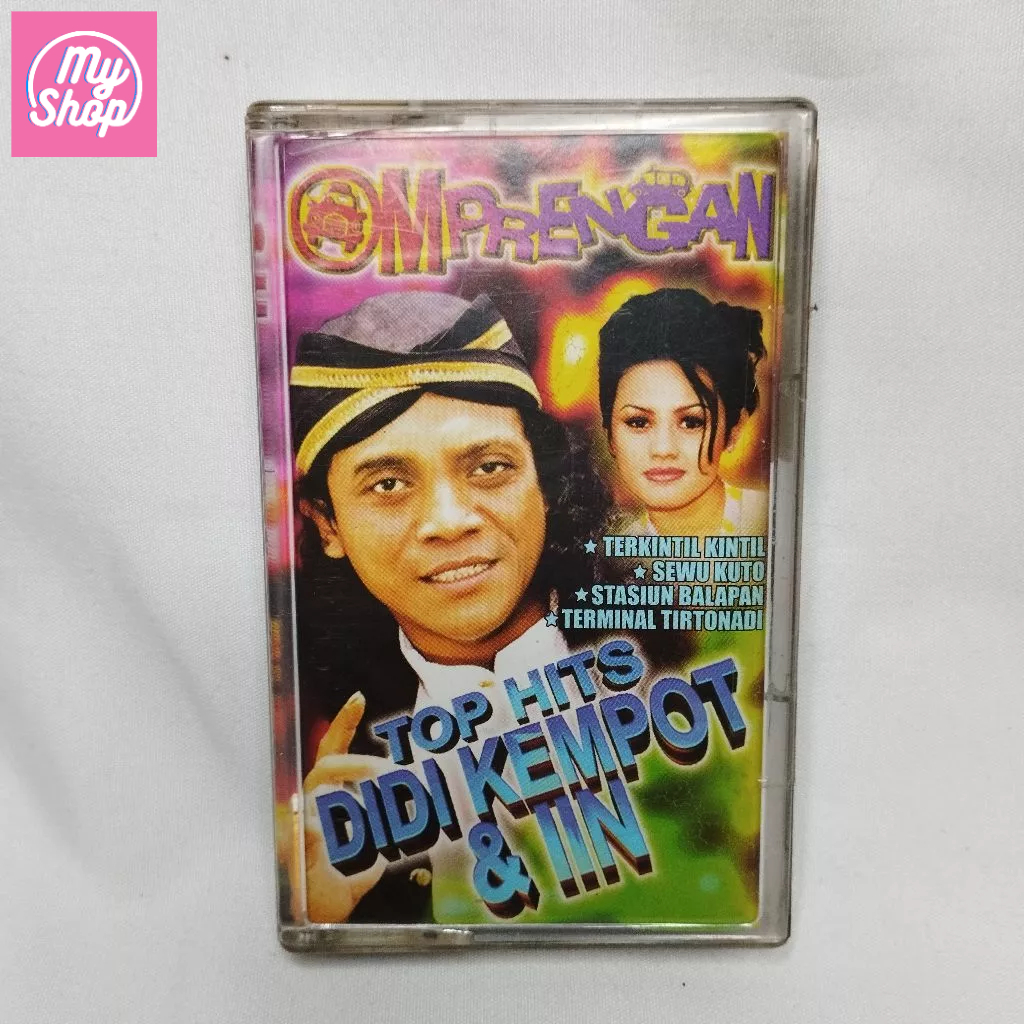 Kaset Pita Top Hits Didi Kempot & Iin Omprengan