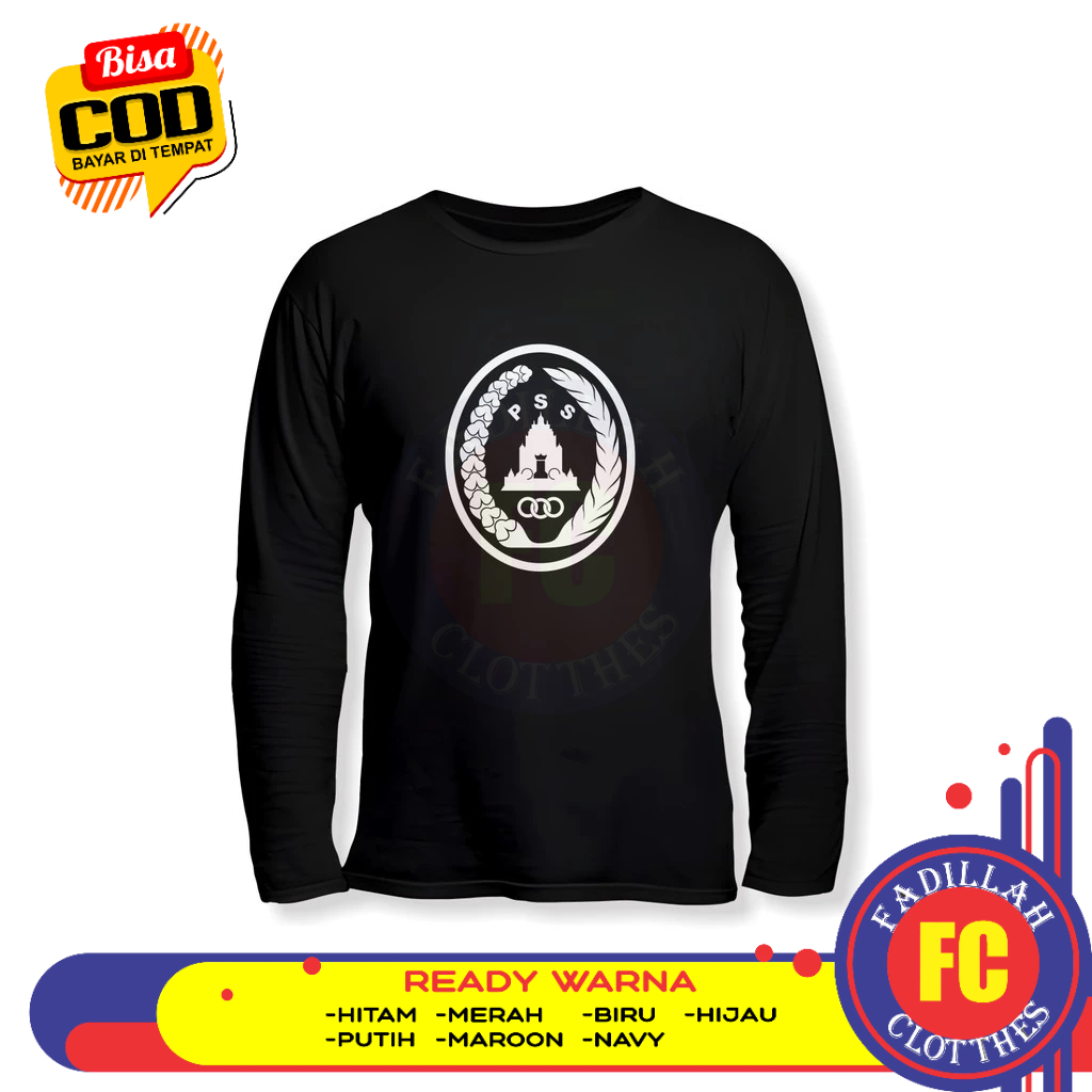 Baju Kaos PSS Sleman Lengan Panjang Baju Sport