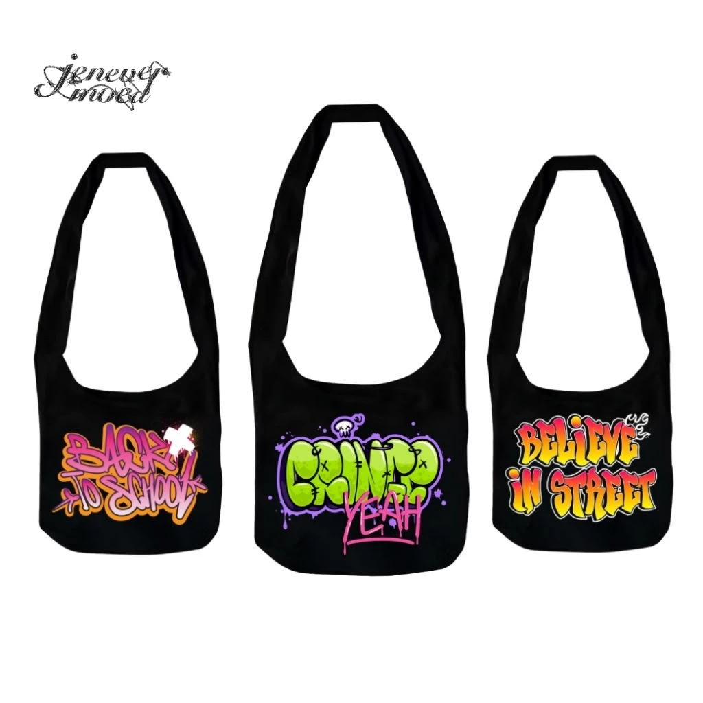 JNVMD Tsuno Bag — Tas Selempang Tsuno Bag Graffiti art — Tas Selempang Skena Kalcer Pria