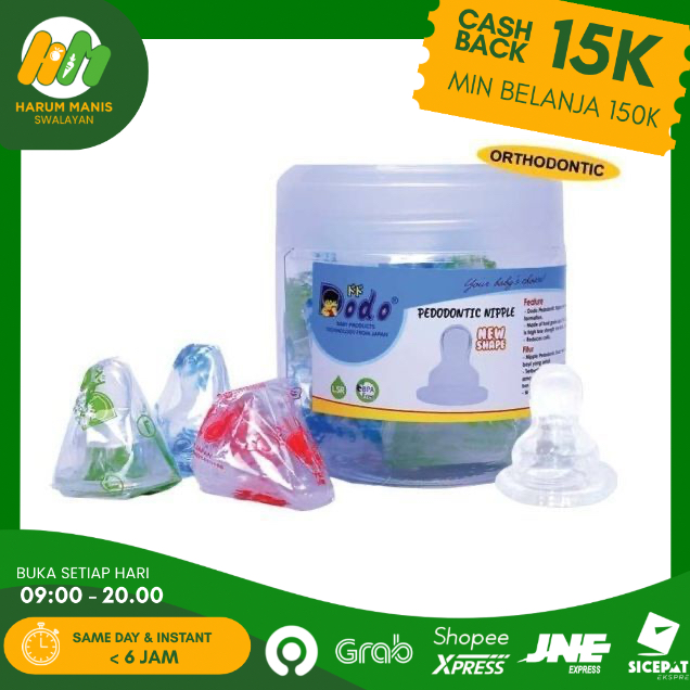 DOT BAYI DODO PEDODONTICS UKURAN S / EMPENG KARET GIGI