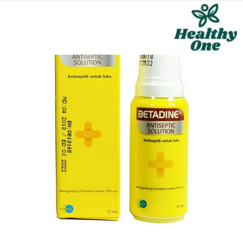BETADINE ANTISEPTIC SOLUTION 15ML