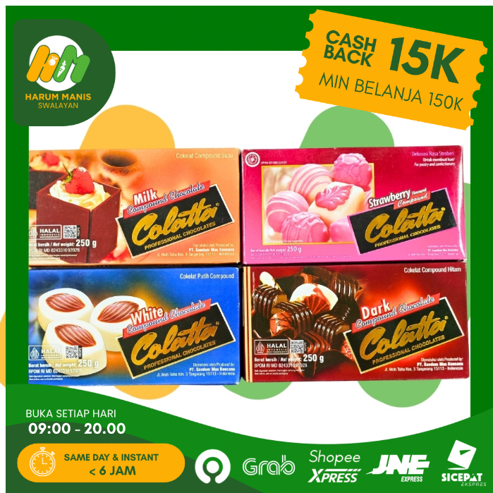 COKLAT BATANGAN / COKLAT UNTUK MEMBUAT KUE / COKLAT COLLATA / COKLAT BELLA / COKLAT GALLETO