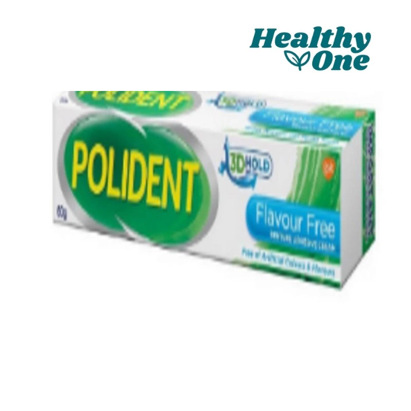 POLIDENT DENTURE ADHESIVE 60GR