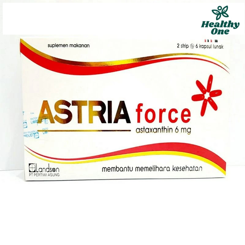 ASTRIA FORCE ASTAXANTHIN 6MG