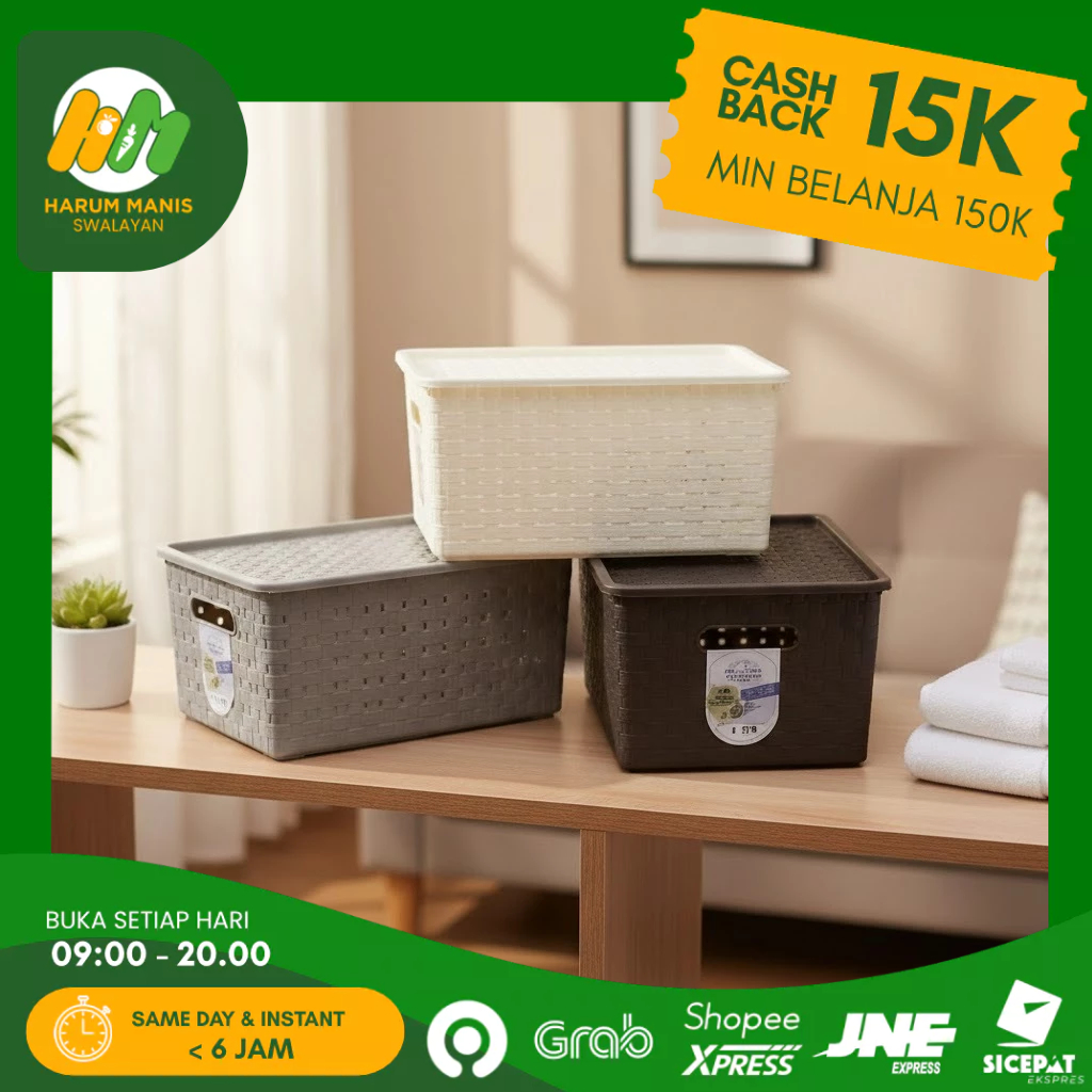 KERANJANG HAWAII LUGANO 9250 DT (S) / KOTAK PENYIMPANAN SERBAGUNA