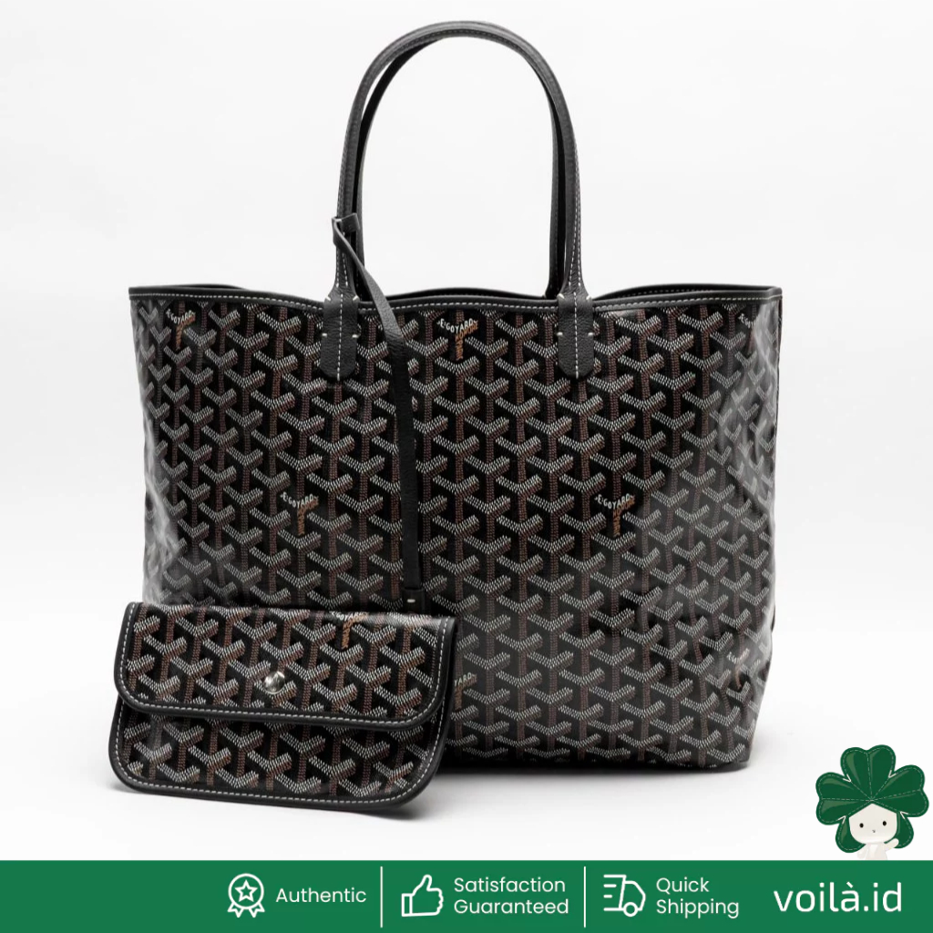 Saint Louis PM Tote Bag All Black