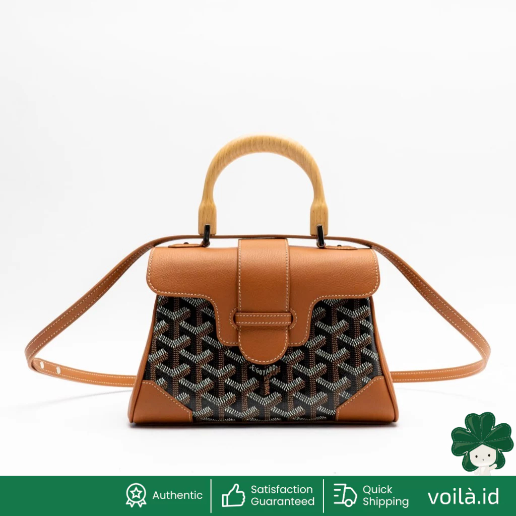 Saigon Souple Mini Bag Black Tan