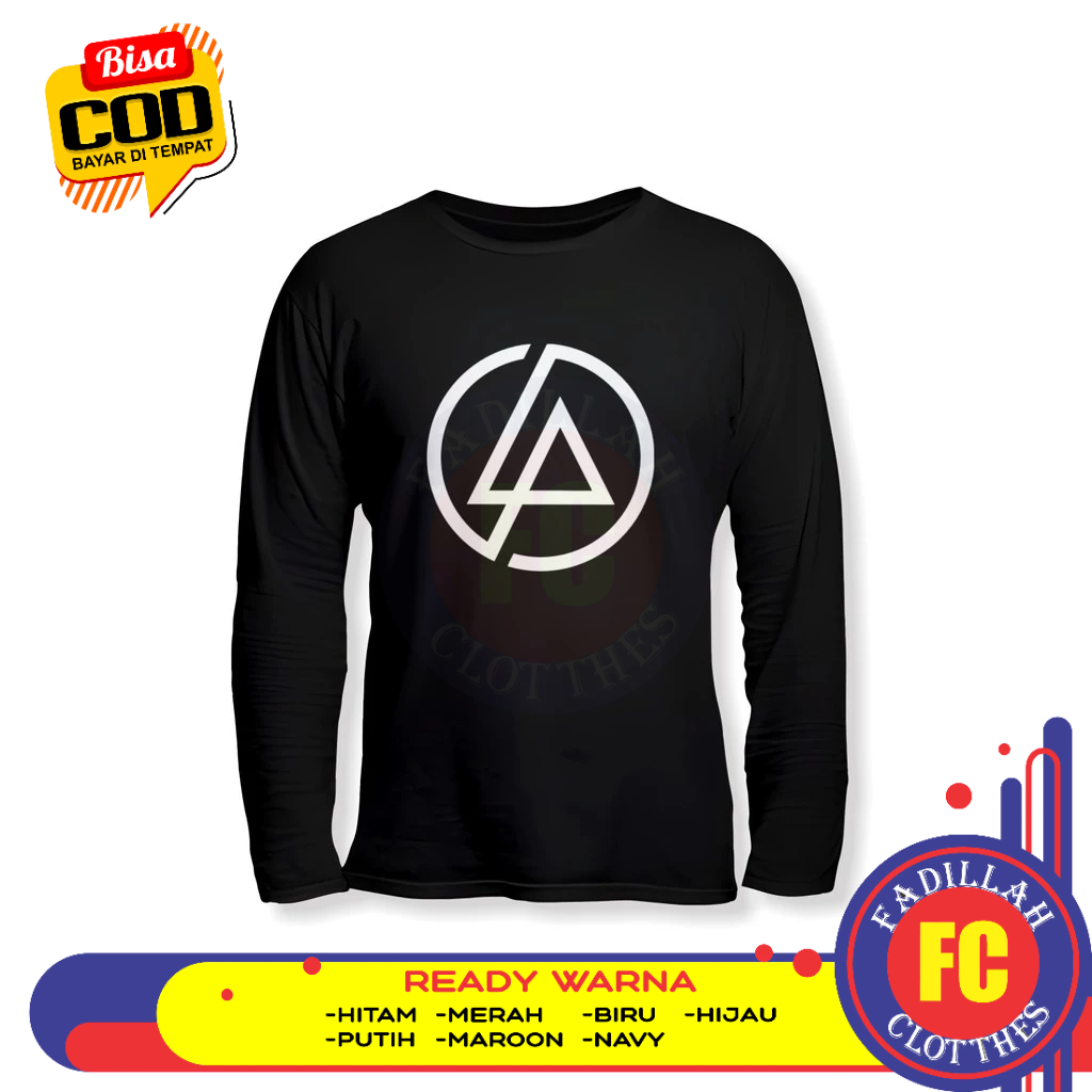 Baju Kaos Linkin Park Lengan Panjang Baju Musik