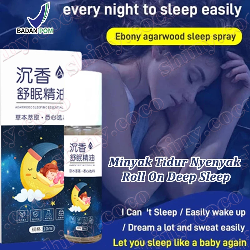 Deep Sleep Oil Minyak Esensial Sulit Tidur Insomnia Deep Sleep Aromaterapi Menenangkan Dan Meningkat