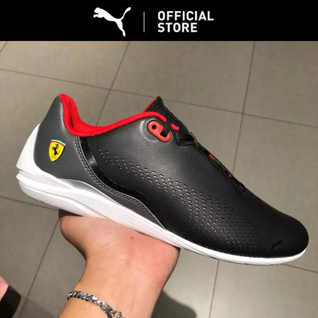 Puma Sepatu Sneakers Kasual Ferrari Drift Cat Decima Black- 307193 04