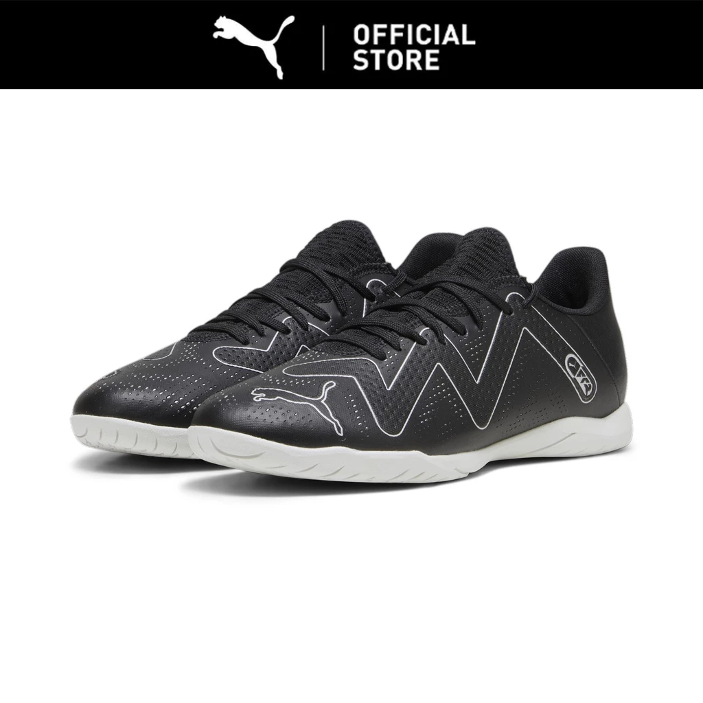 Puma Sepatu Futsal Future Play It Black- Silver 107382 02