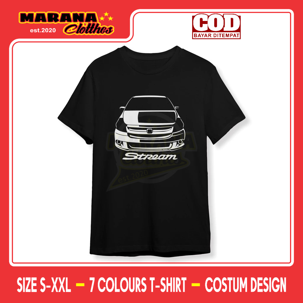 Kaos HONDA STREAM Baju Otomotif