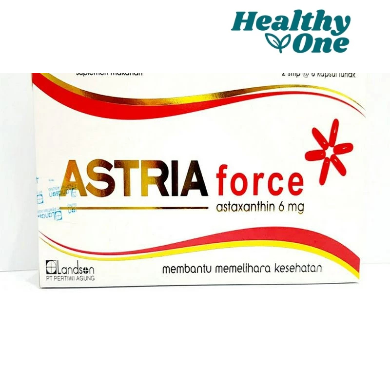 ASTRIA FORCE ASTAXANTHIN 6MG