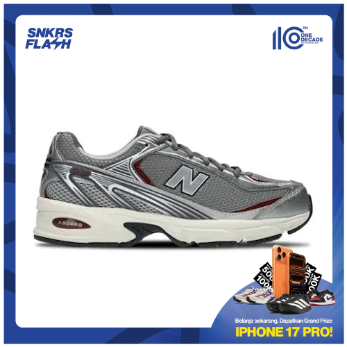 NEW BALANCE 509 Grey Sepatu Sneakers Unisex - U509D1 - Size 39.5