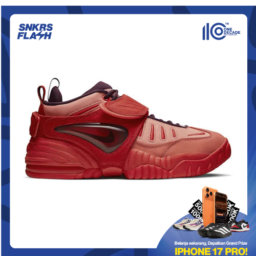 NIKE Air Adjust Force Ambush Light Madder Root Sepatu Sneakers Unisex - DM8465800