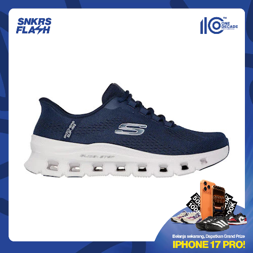 SKECHERS Sport Glide Step Pro Navy Sepatu Training Pria - 232941NVY - Size 42