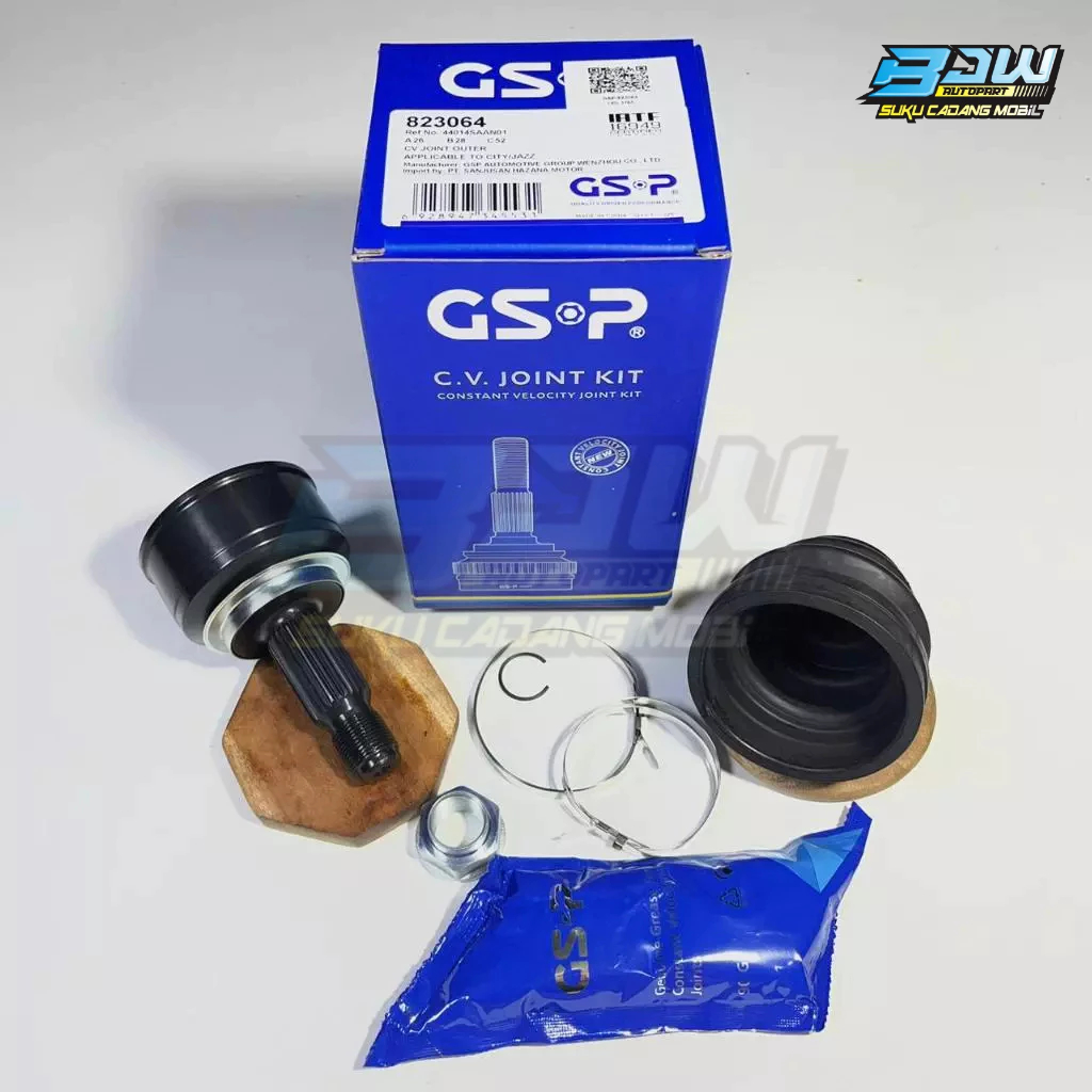 CV Joint Outer As Roda Luar Kanan / Kiri Honda Jazz GD3 City GD8 VTEC IDSI GSP 823064