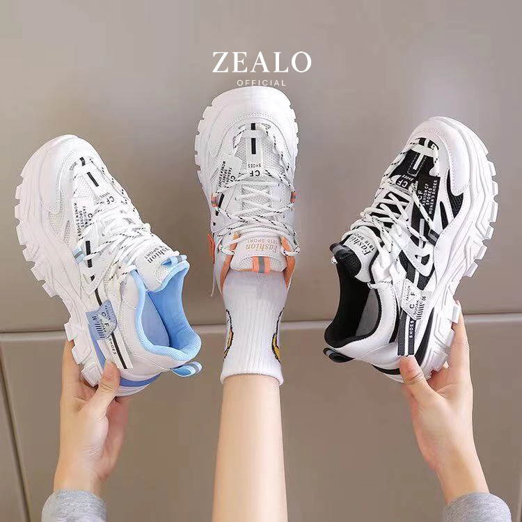 Zealo.Shoes 284 Sepatu Sneakers Wanita Model Korea Sport Shoes