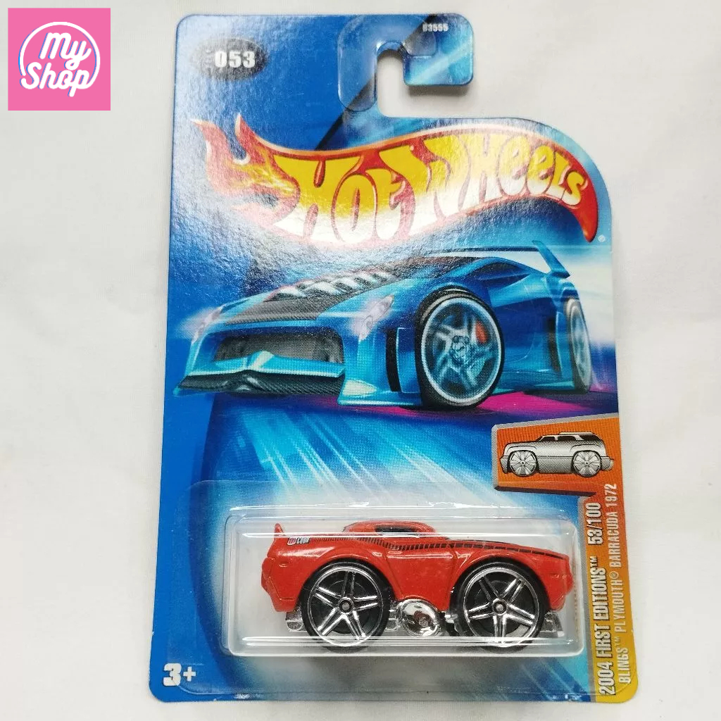 Hot Wheels Blings Plymouth Barracuda 1972 2004 First Editions