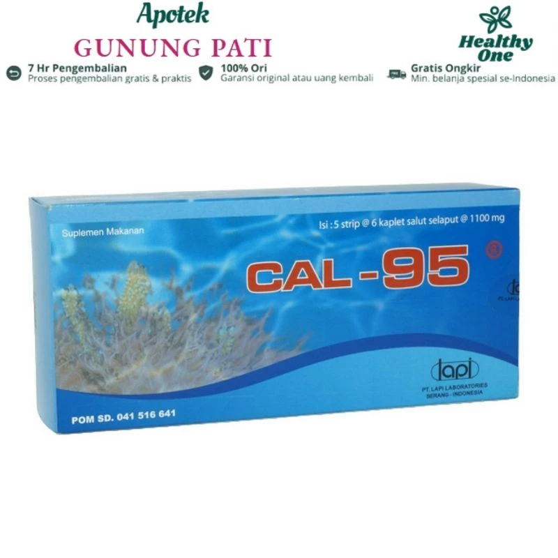 CAL-95 1 STRIP 6 Caplet