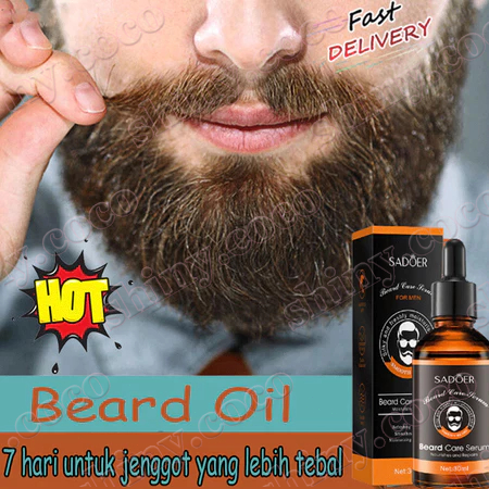 Beard Serum Obat penumbuh bulu brewok jenggot jambang kumi Penumbuh Brewok Penumbuh Jenggot Penumbuh