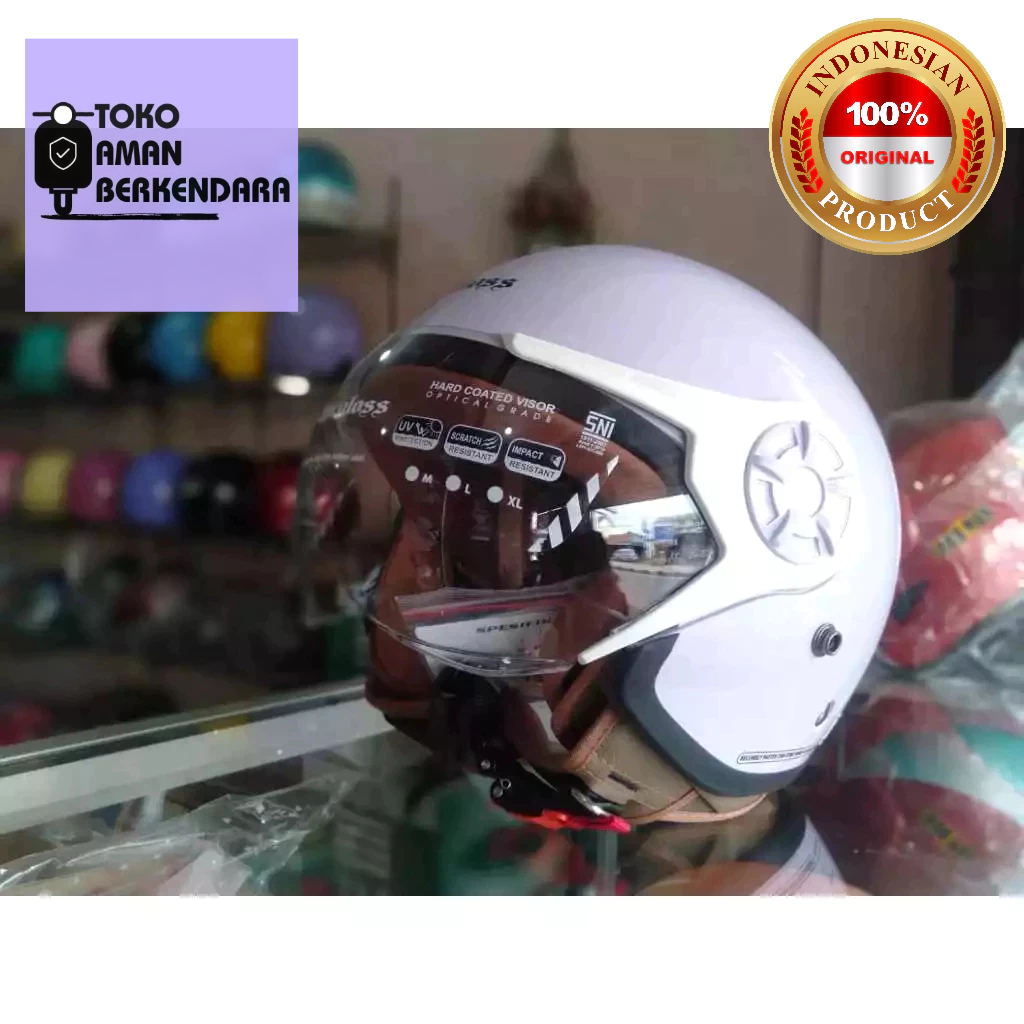 Helm Cargloss Hijab l Helm Wanita l Cargloss YRH Hijab