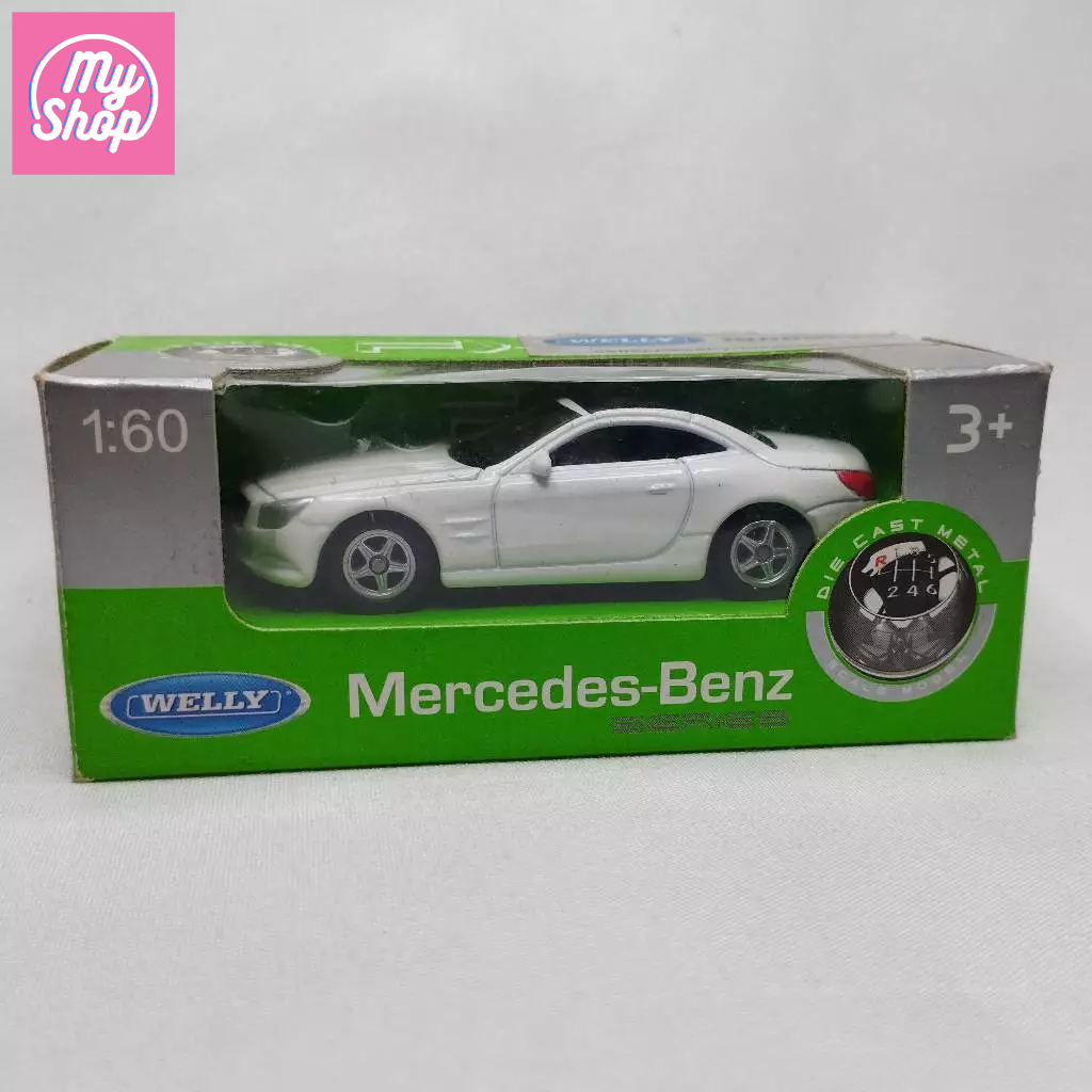 Welly Mercedes Benz SL 500 White Color