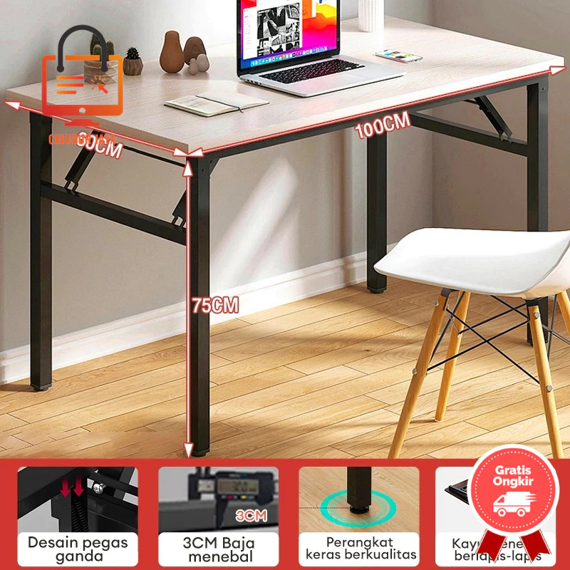 CIBUBUR JAYA GRATIS ONGKIR BALI BEST SELLER TERBARU MEJA LIPAT MEJA MAKAN LIPAT PORTABLE MEJA LUAR R