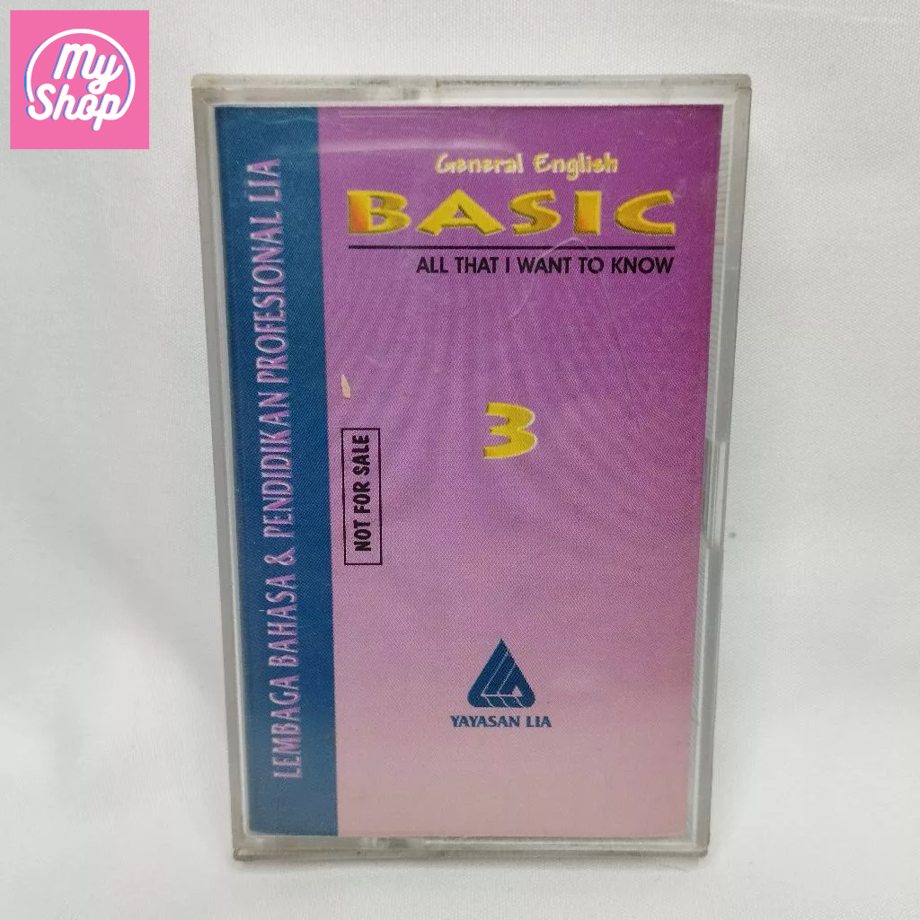 Kaset Pita General English LIA Basic 3 All That I Want to Know