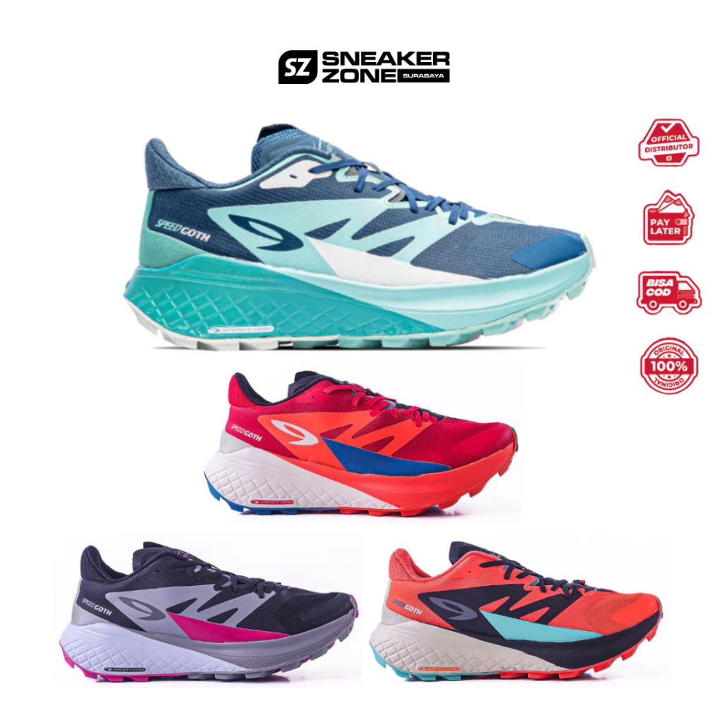 SEPATU TRAIL RUN NINETEN YUZA SPEEDGOTH - SEPATU 910 DEWASA - TRAIL RUN