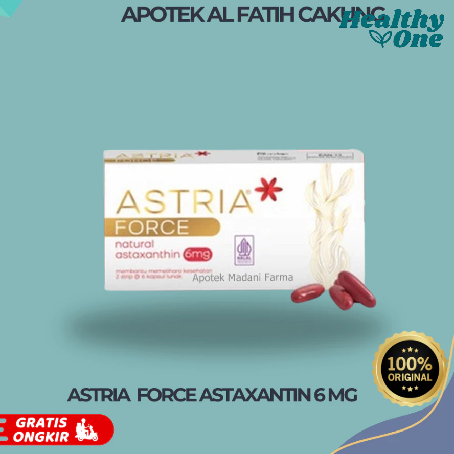 ASTRIA FORCE ASTAXANTHIN 6MG