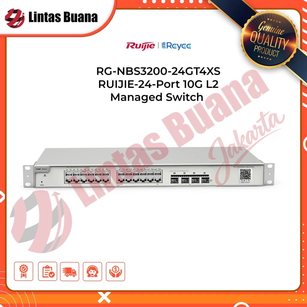 RUIJIE RG-NBS3200 Series L2 Managed Switch RG-NBS3200-24GT4XS