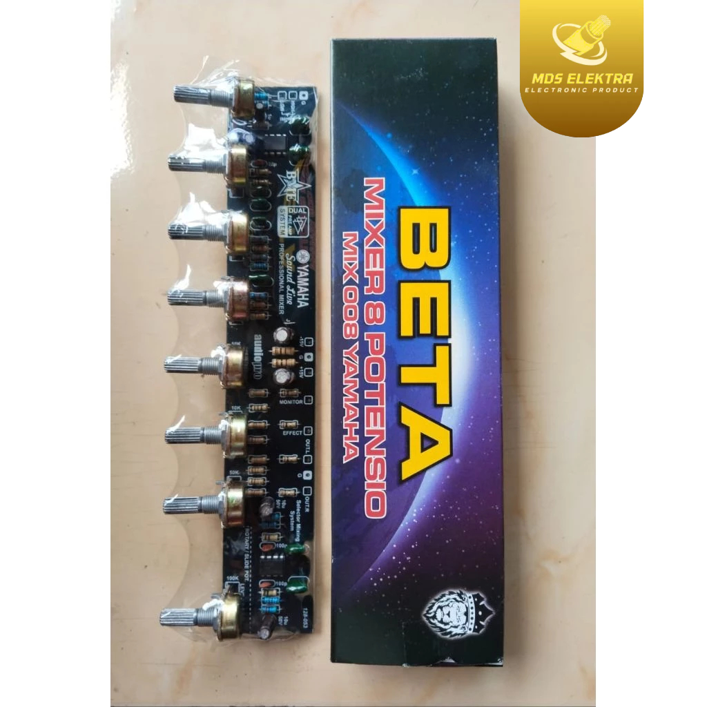 Kit mixer 8 potensio YAMAHA SOUND LIVE Profesional BETA By BME.