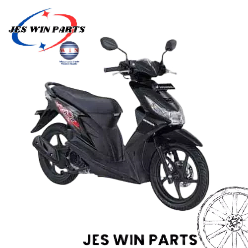 Full Set Body HONDA Beat 2010 HITAM (KASAR & HALUS) ORIGINAL WIN - COVER BODY FULL SET