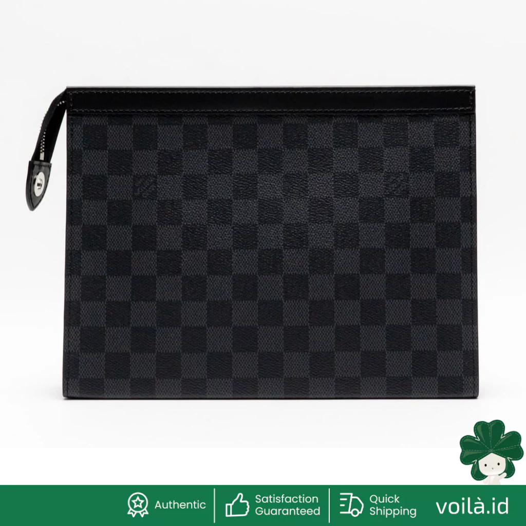 Pochette Voyage MM Damier Graphite Canvas Grey