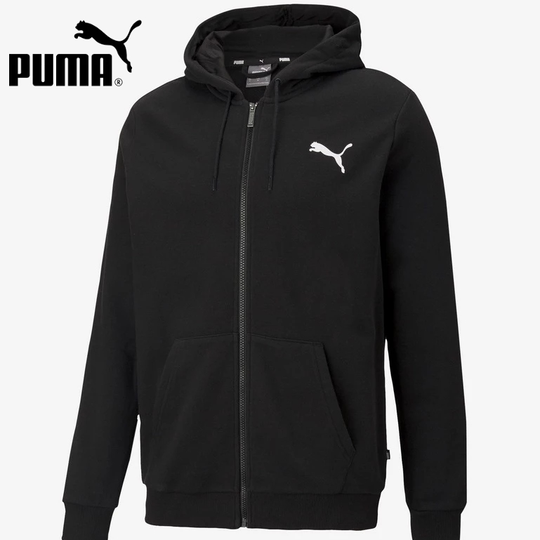 Puma Jaket Pria Ess Small Logo Fz Hoodie Tr 586704 51
