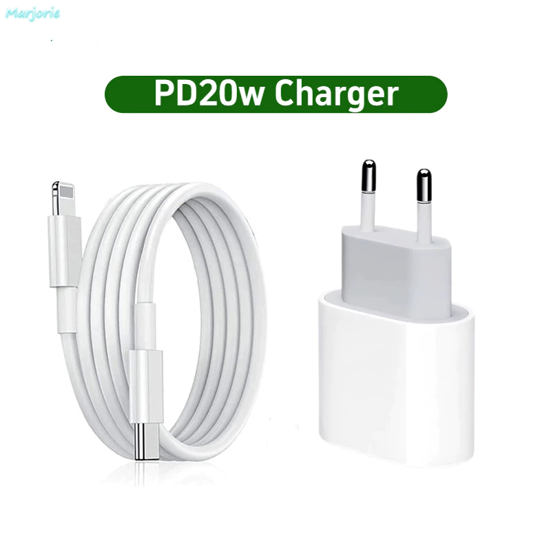 CHARGER cable IPHONE PD 20W - Adaptor 20W Fast Charging-MJD
