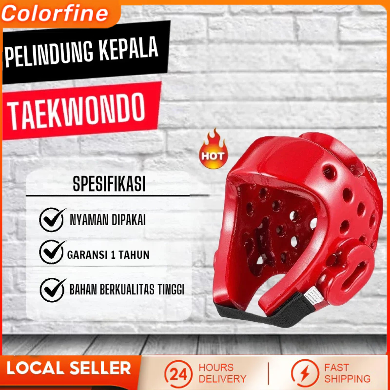 COD Produsen grosir taekwondo pelindung kepala tinju helm anak-anak dewasa melawan Sanda masker