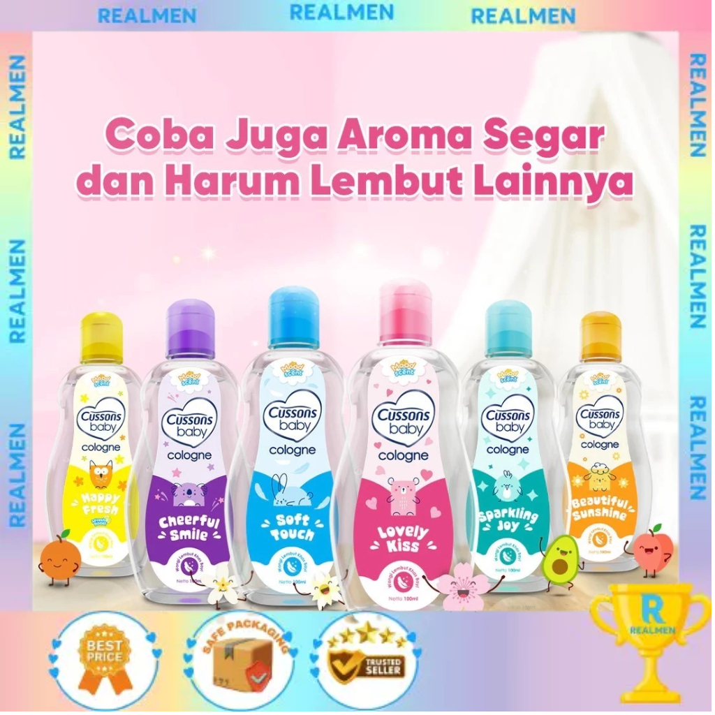 Cussons baby Cologne 50ml | Minyak Wangi Bayi |Perfume Bayi