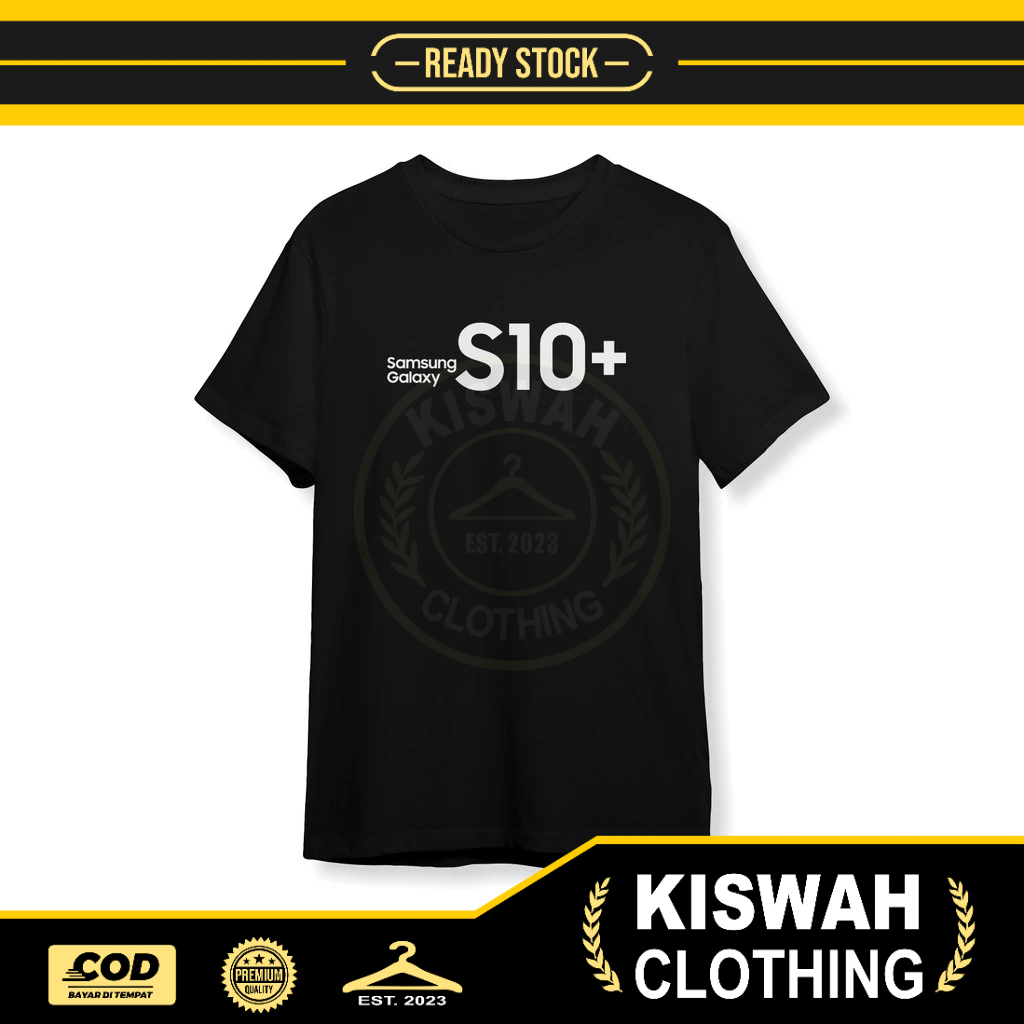 Kaos Tshirt Samsung Galaxy S10+ Baju Perusahaan