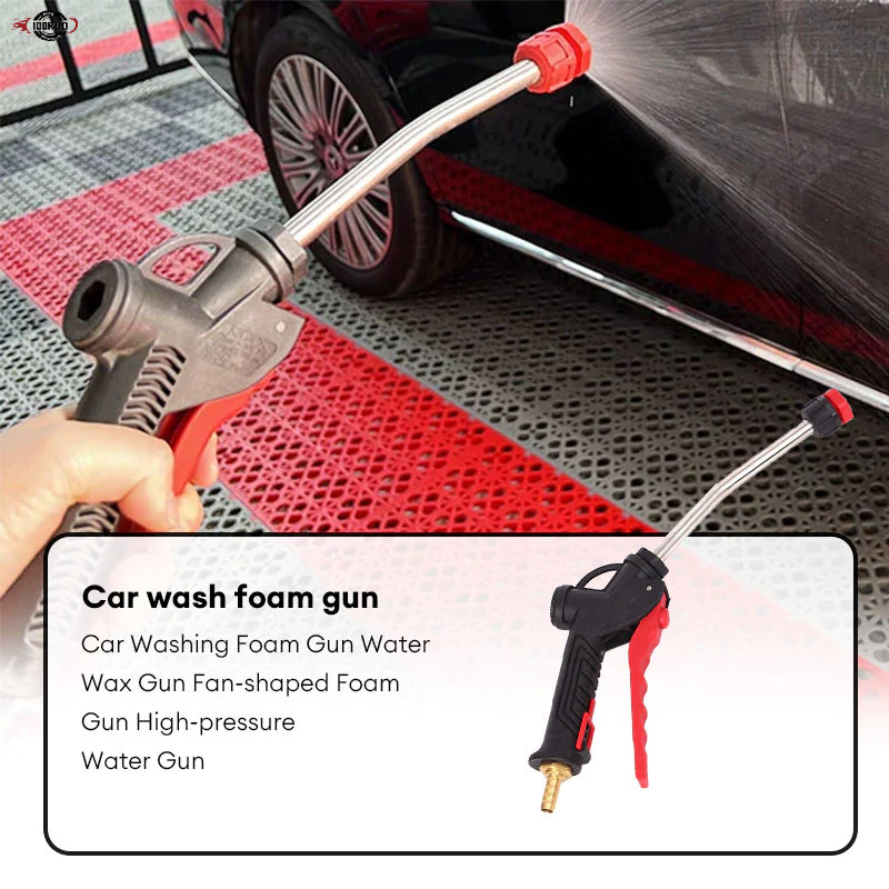 IOORUD Pistol Busa Cuci Mobil Pistol Air Pistol Lilin Air Kipas Bertekanan Tinggi