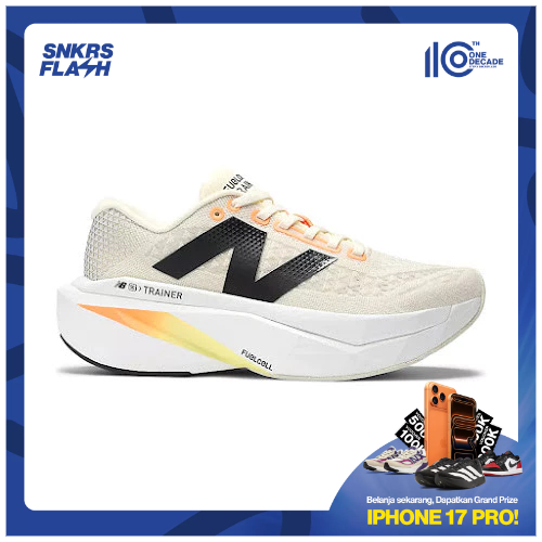 NEW BALANCE Fuelcell Supercomp Trainer Beige Sepatu Lari Wanita - WRCXCA4 - Size 36.5