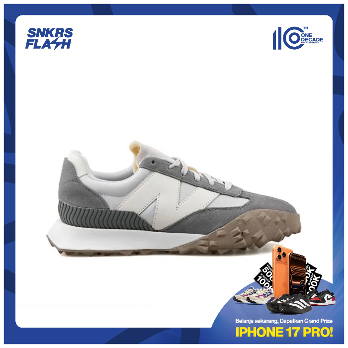 NEW BALANCE Lifestyle Xc72 Grey White Sepatu Sneakers Pria - UXC72QK - Size 45