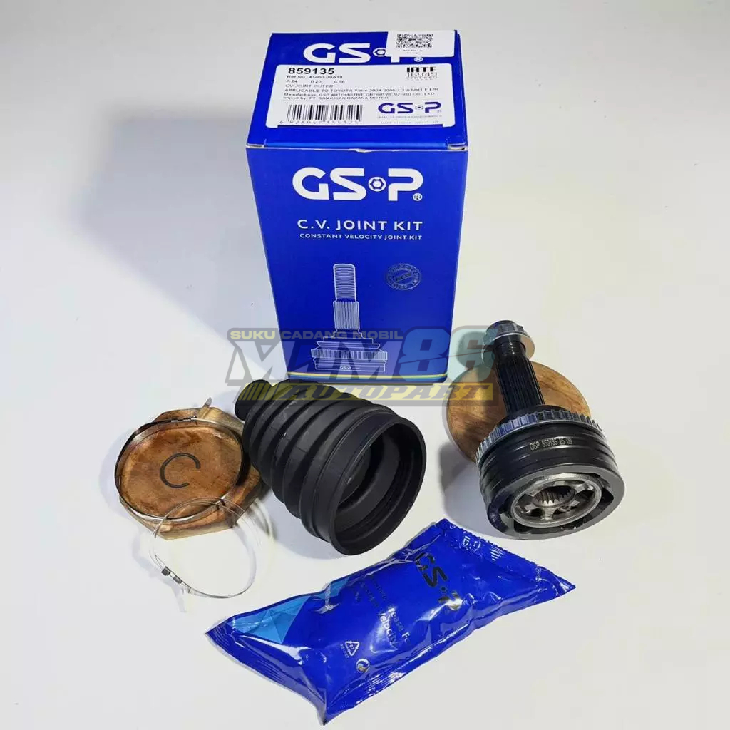 CV Joint Outer As Roda Luar Kanan / Kiri Toyota Vios Gen 1 2003-2007 Manual Matic GSP 859135