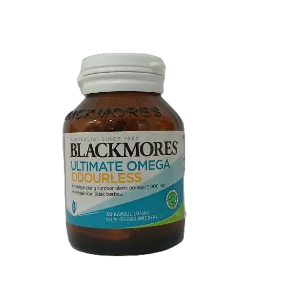Blackmores Omega Daily Odourless 30 Kapsul Lunak - Sumber alami Omega 3