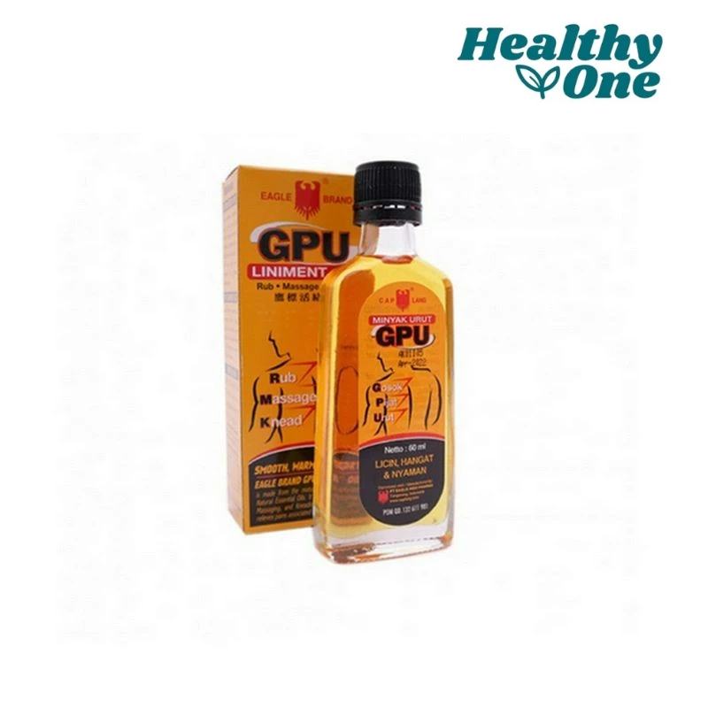 MINYAK URUT GPU CAP LANG 60ML