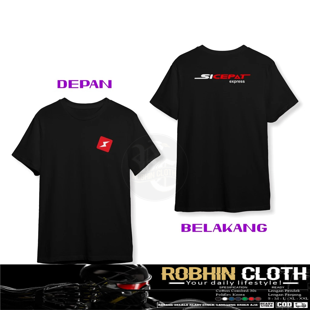 Kaos Baju Sicepat Express DB Baju Perusahaan