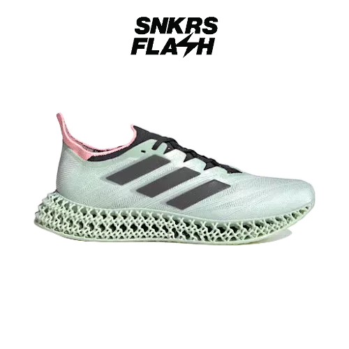 ADIDAS 4DFWD 4 LINEN GREEN CARBON PINK SPARK Sepatu Sneakers Pria - ID8310 - Size 46